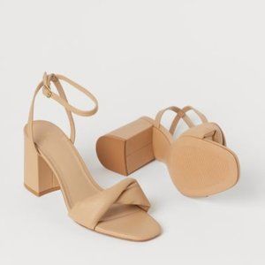 H&M Twisted-strap Sandals